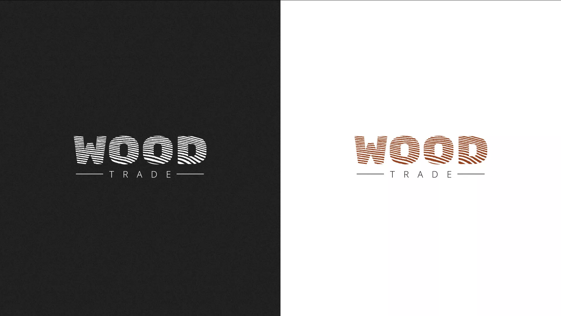 Разработка логотипа для компании «Wood Trade» в Волжске